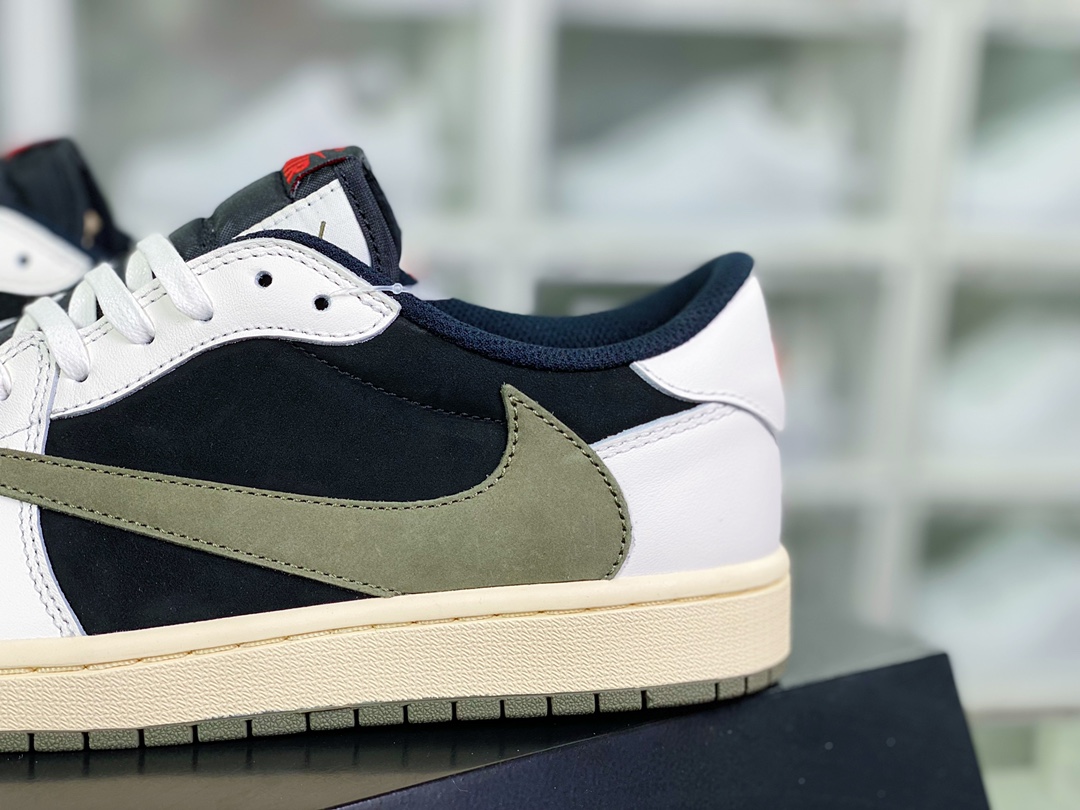 400 Travis Scott x 【Nike】 Wmns Air Jordan 1 Low OG”Olive”AJ1乔丹一代 DZ4137-106