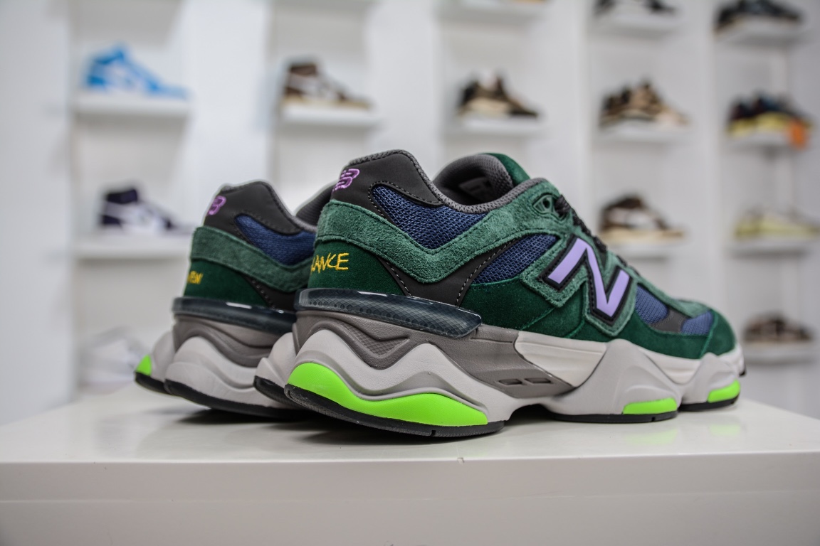 220 New Balance 9060 绿色 复古休闲运动老爹鞋U9060GRE