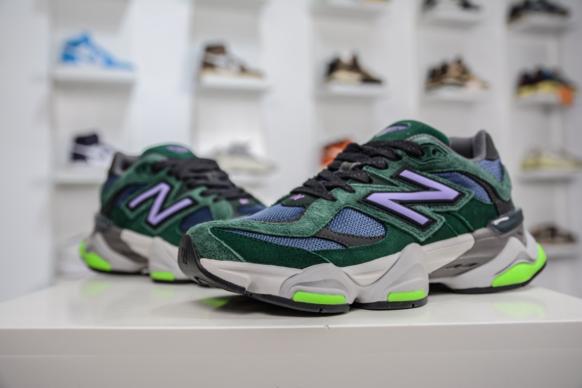 220 New Balance 9060 绿色 复古休闲运动老爹鞋U9060GRE