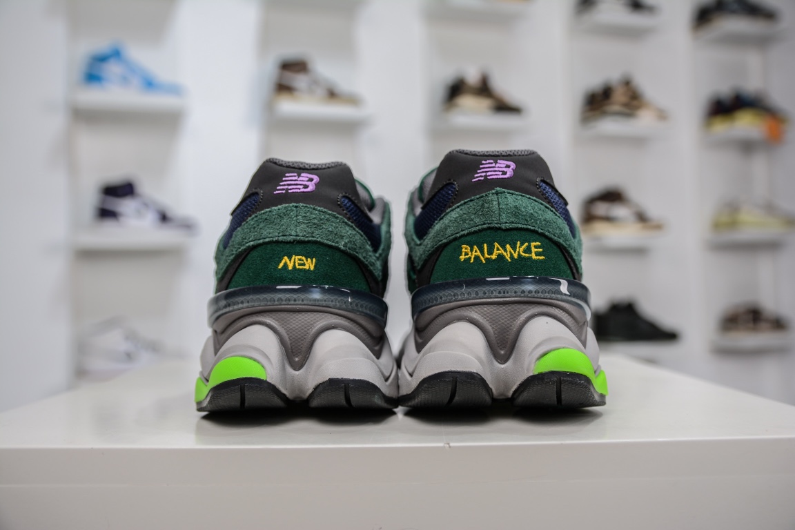 220 New Balance 9060 绿色 复古休闲运动老爹鞋U9060GRE