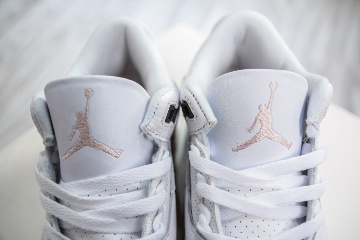 240 原装Air Jordan 3 Retro ”Dark Mocha” 樱花 白棕粉 CK9246-102