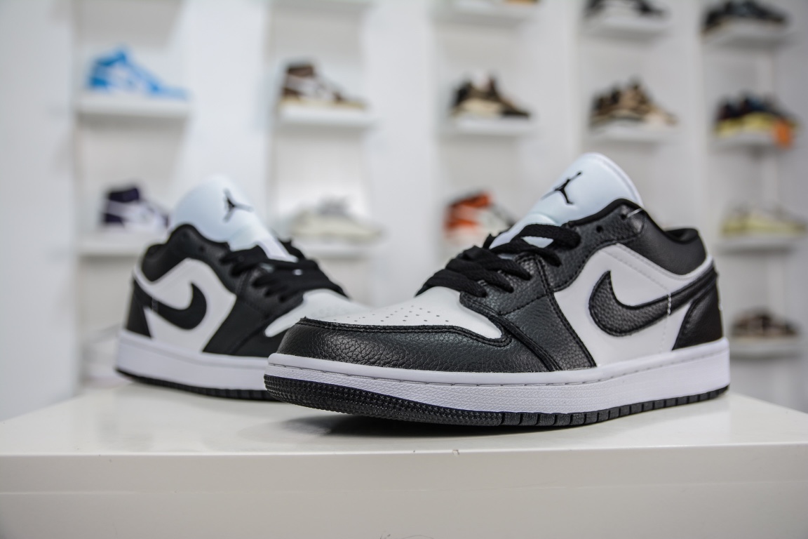 200 Air Jordan 1 Low 黑白熊猫脚趾 AJ1乔1低帮休闲板鞋 DC0774-101