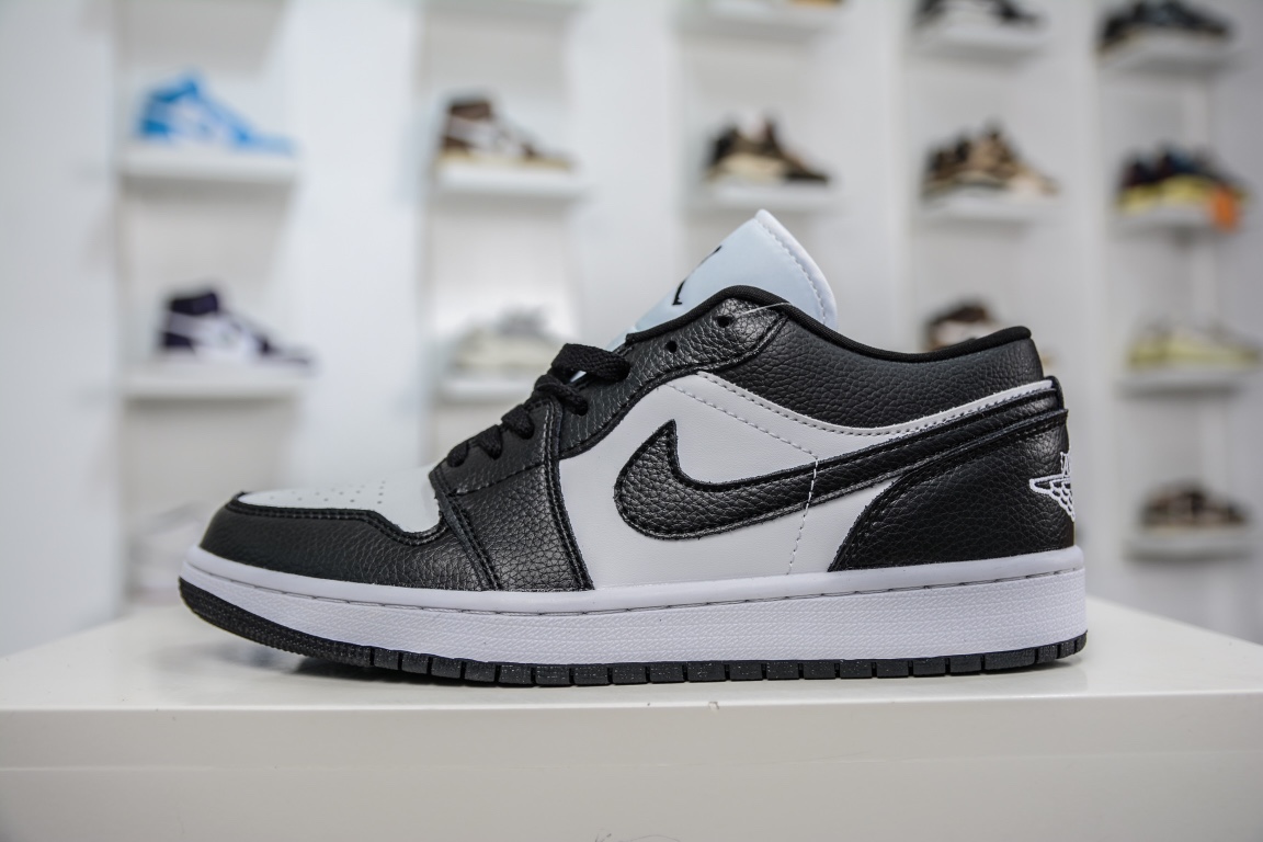 200 Air Jordan 1 Low 黑白熊猫脚趾 AJ1乔1低帮休闲板鞋 DC0774-101