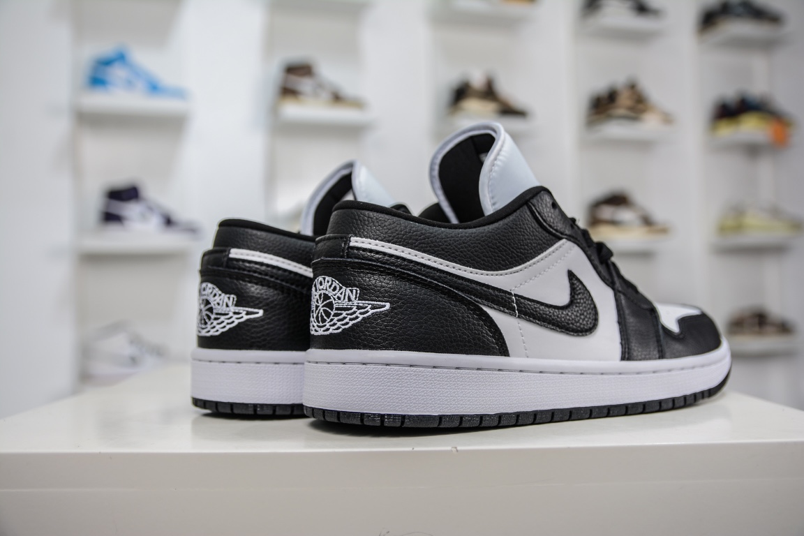 200 Air Jordan 1 Low 黑白熊猫脚趾 AJ1乔1低帮休闲板鞋 DC0774-101