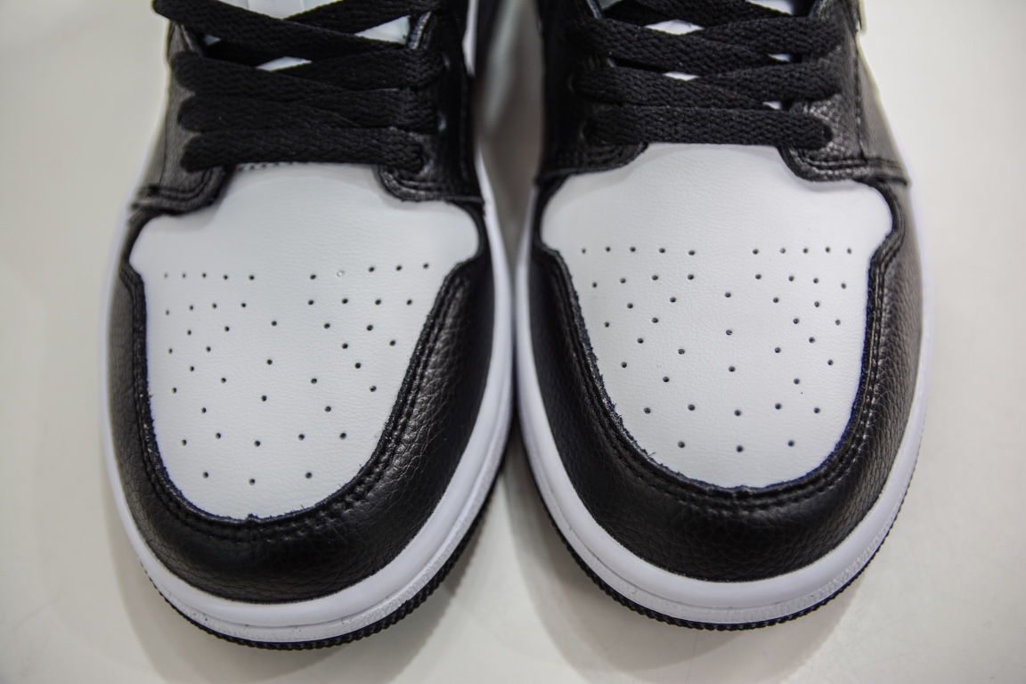 200 Air Jordan 1 Low 黑白熊猫脚趾 AJ1乔1低帮休闲板鞋 DC0774-101