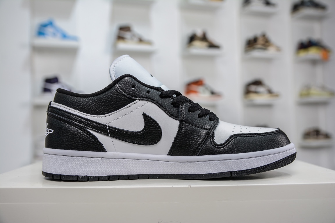 200 Air Jordan 1 Low 黑白熊猫脚趾 AJ1乔1低帮休闲板鞋 DC0774-101