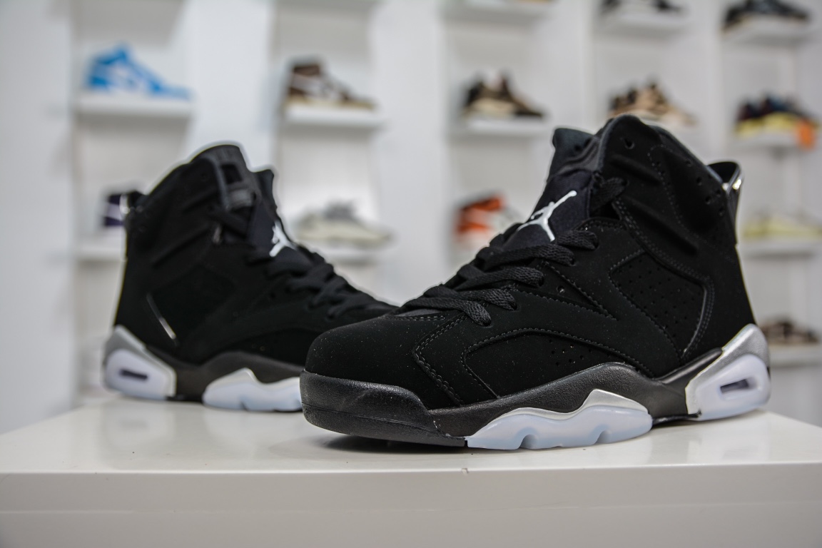 300 原装Air Jordan 6 Retro ”Metallic Silver” 高帮 DX2836-001