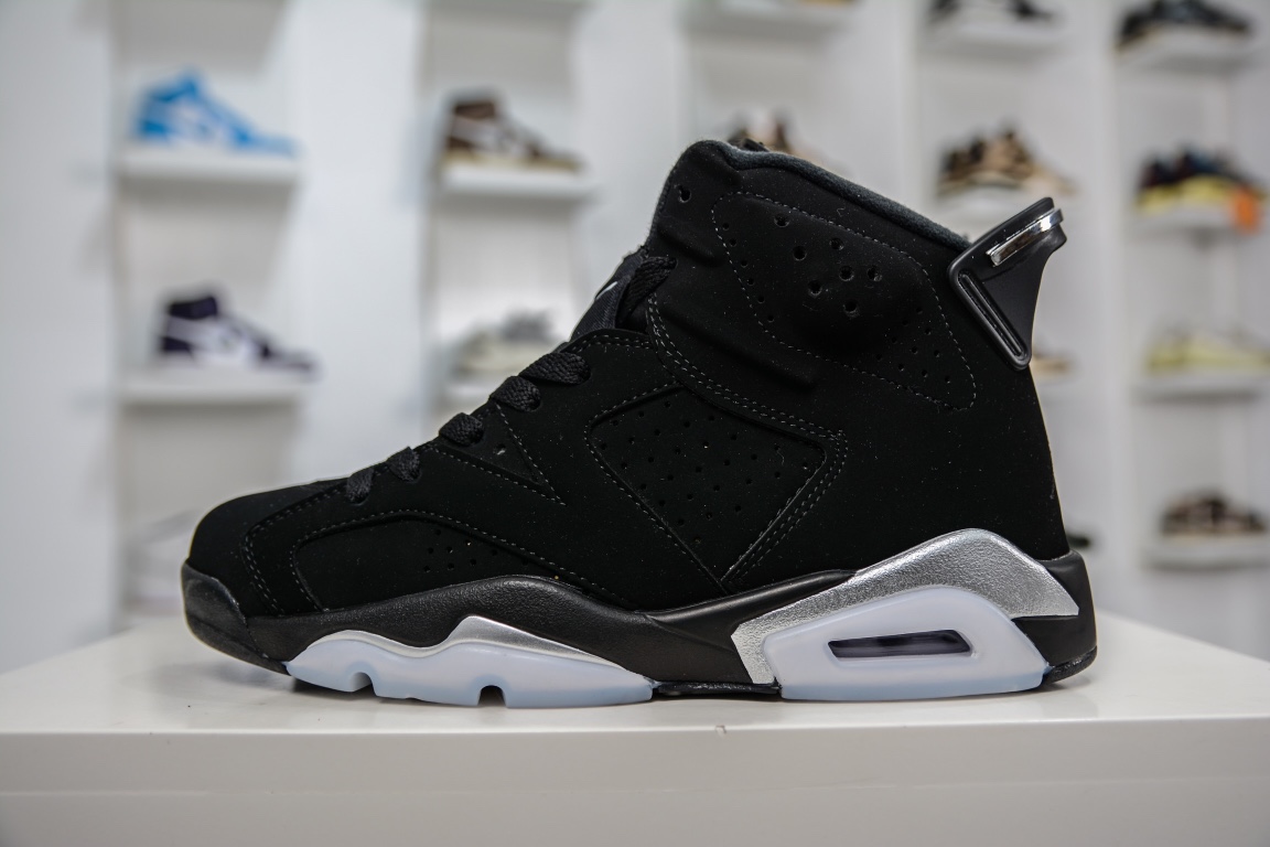 300 原装Air Jordan 6 Retro ”Metallic Silver” 高帮 DX2836-001