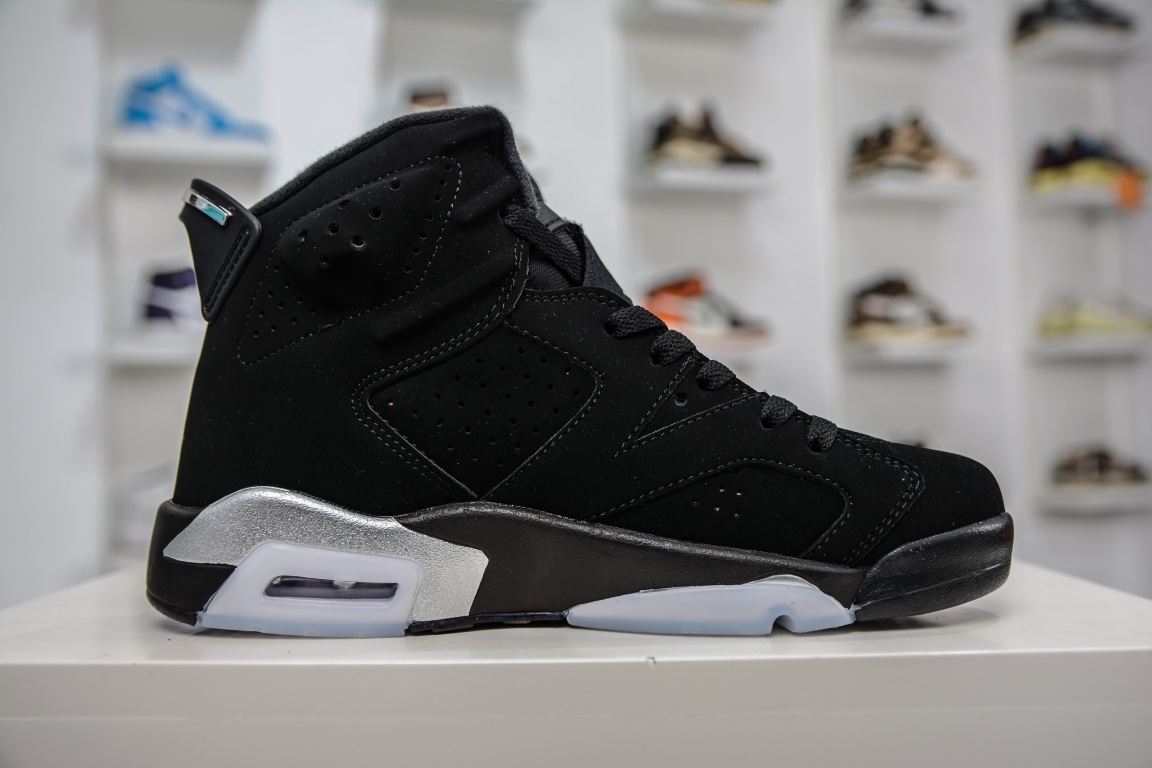 300 原装Air Jordan 6 Retro ”Metallic Silver” 高帮 DX2836-001