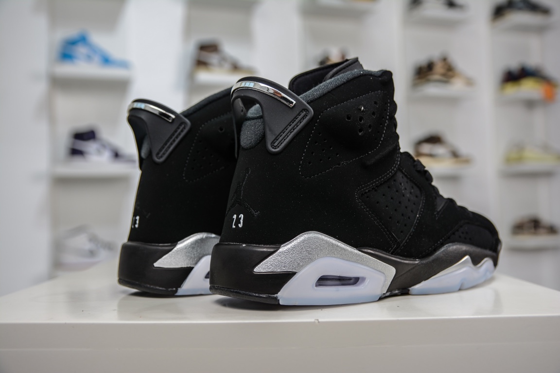 300 原装Air Jordan 6 Retro ”Metallic Silver” 高帮 DX2836-001