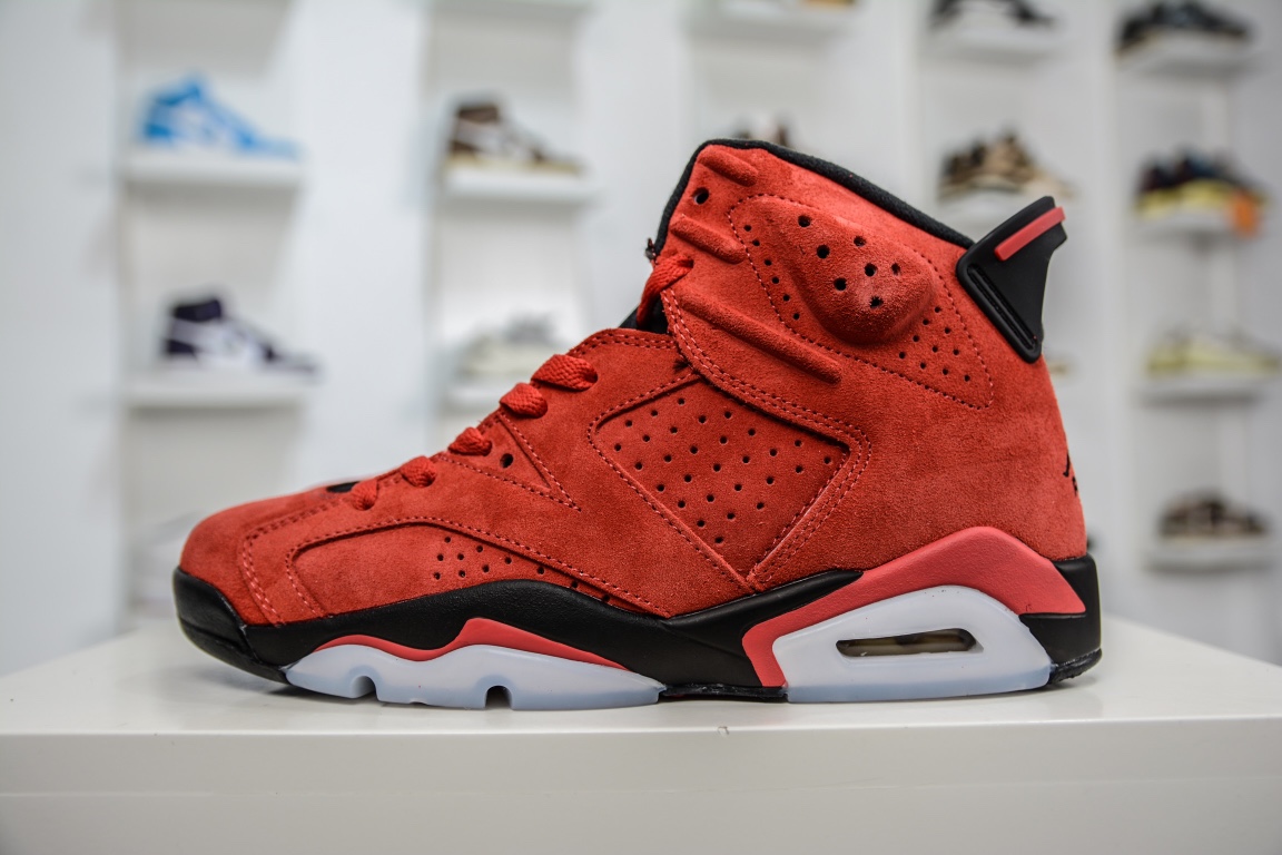 300 原装Air Jordan 6 Retro ”Raging Bull” 大红公牛CT8529-600