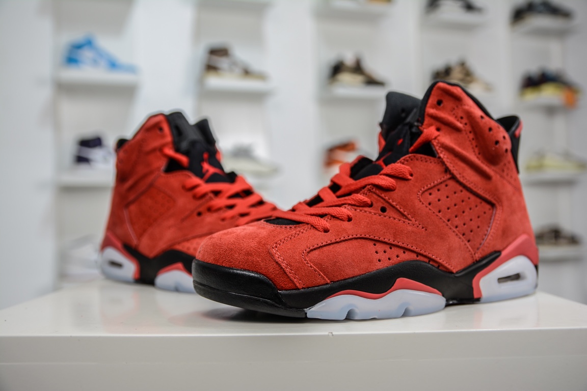 300 原装Air Jordan 6 Retro ”Raging Bull” 大红公牛CT8529-600