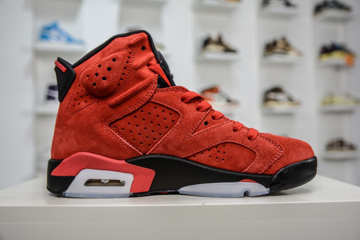 300 原装Air Jordan 6 Retro ”Raging Bull” 大红公牛CT8529-600