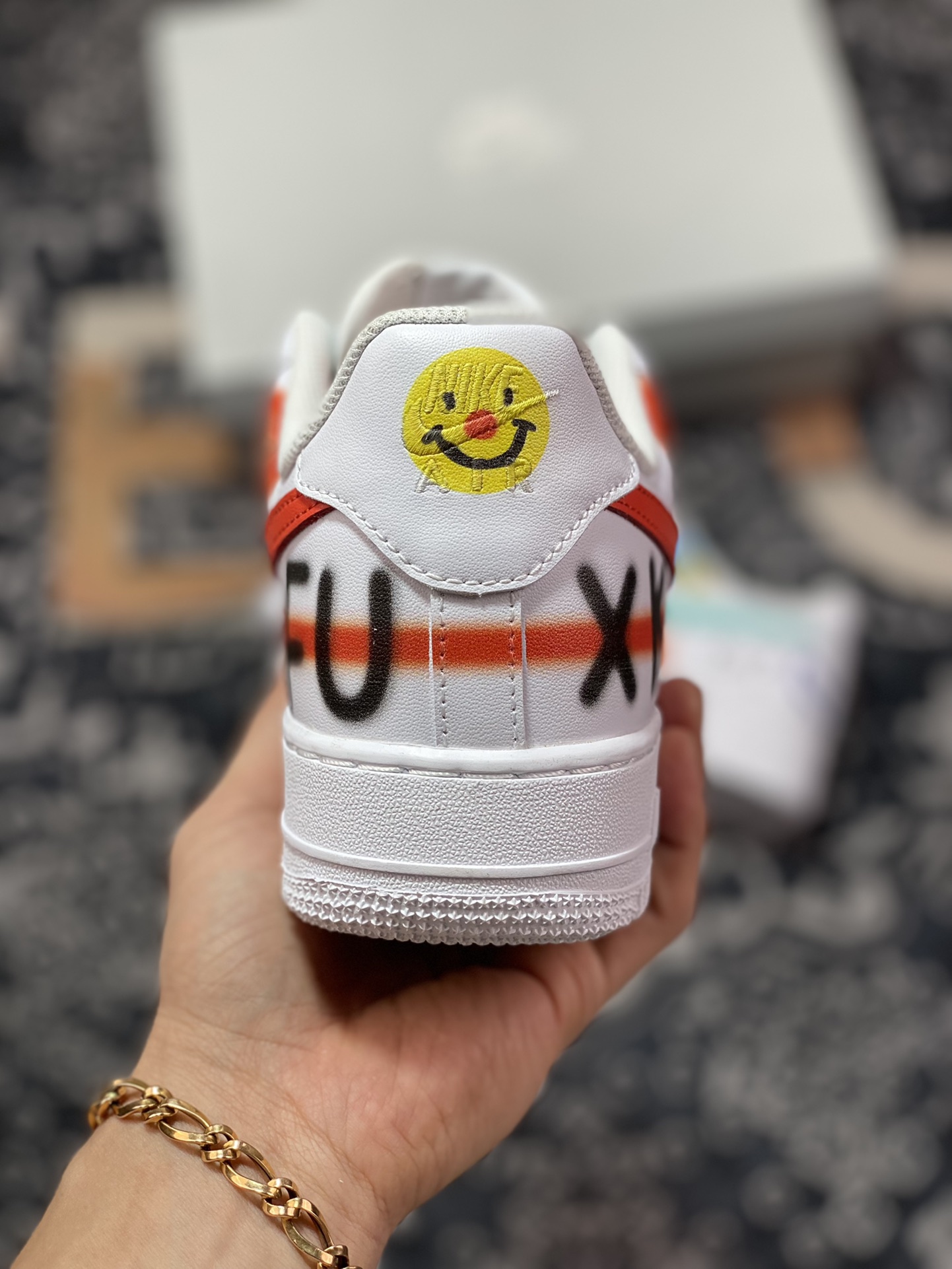 260 Nike Air Force 1 Low’07 小丑涂鸦 空军一号低帮休闲板鞋 CW2288-111