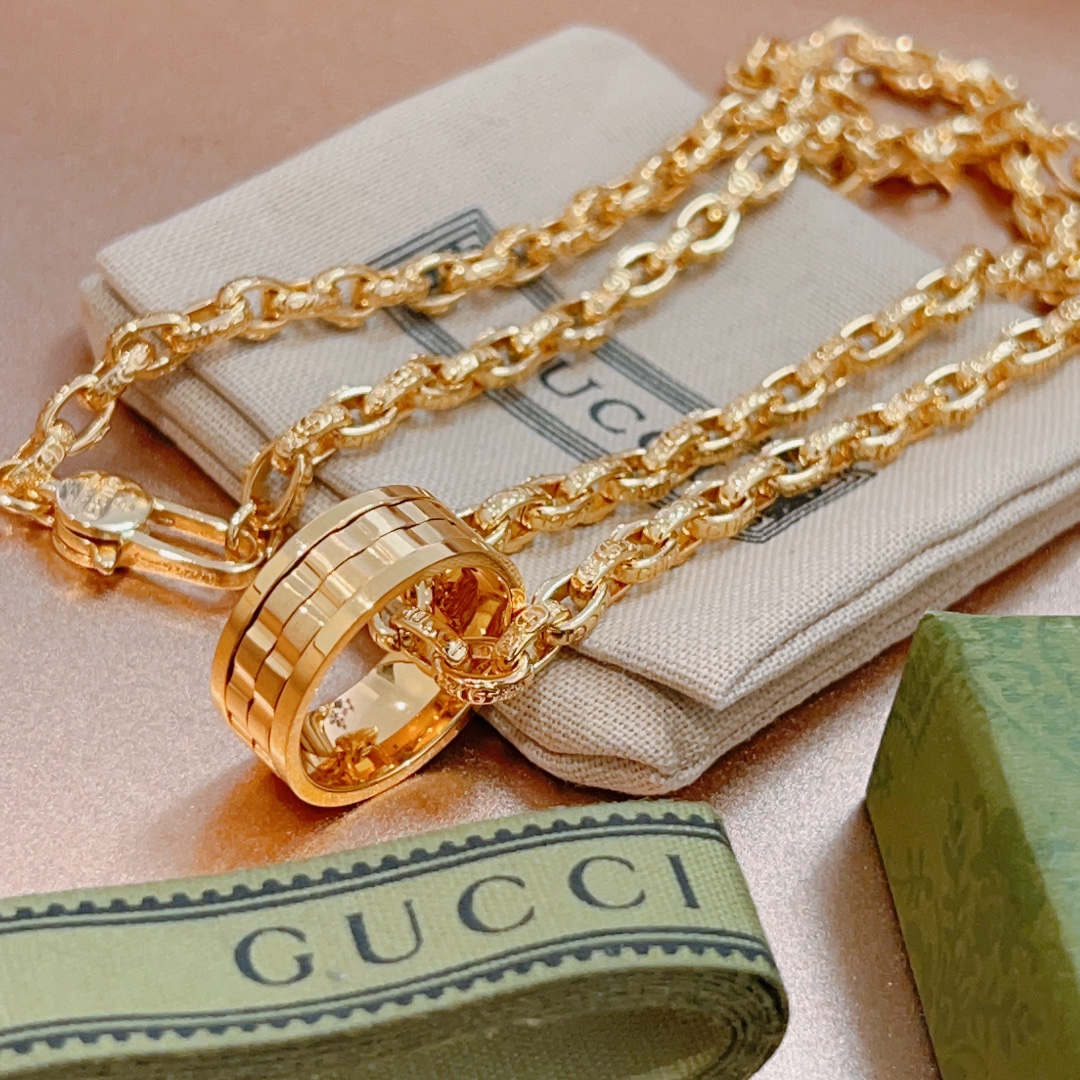 Gucci Jewelry Necklaces & Pendants Gold Yellow Chains