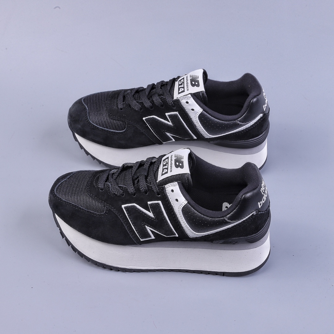 C version New Balance WL574 series material details and shoe label processing are full WL574ZAB