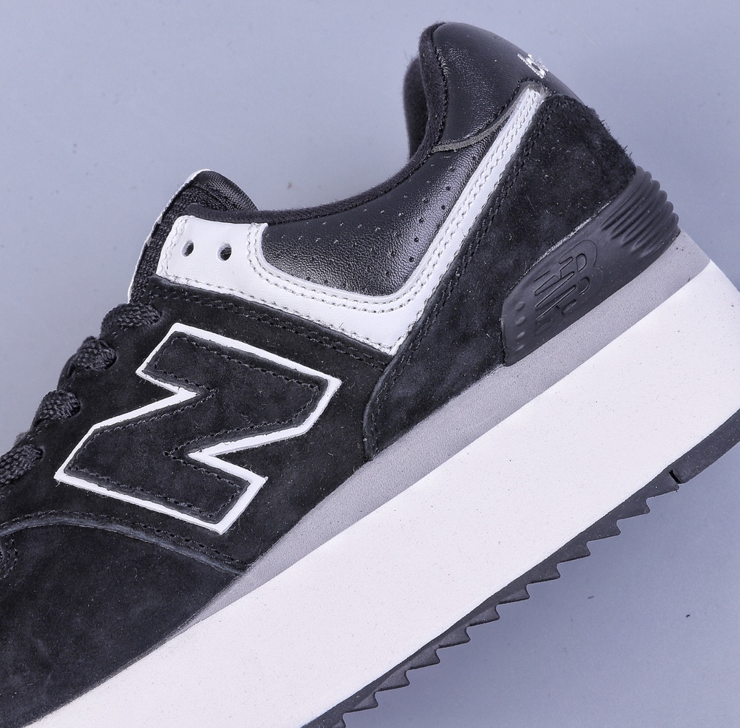 C version New Balance WL574 series material details and shoe label processing are full WL574ZAB