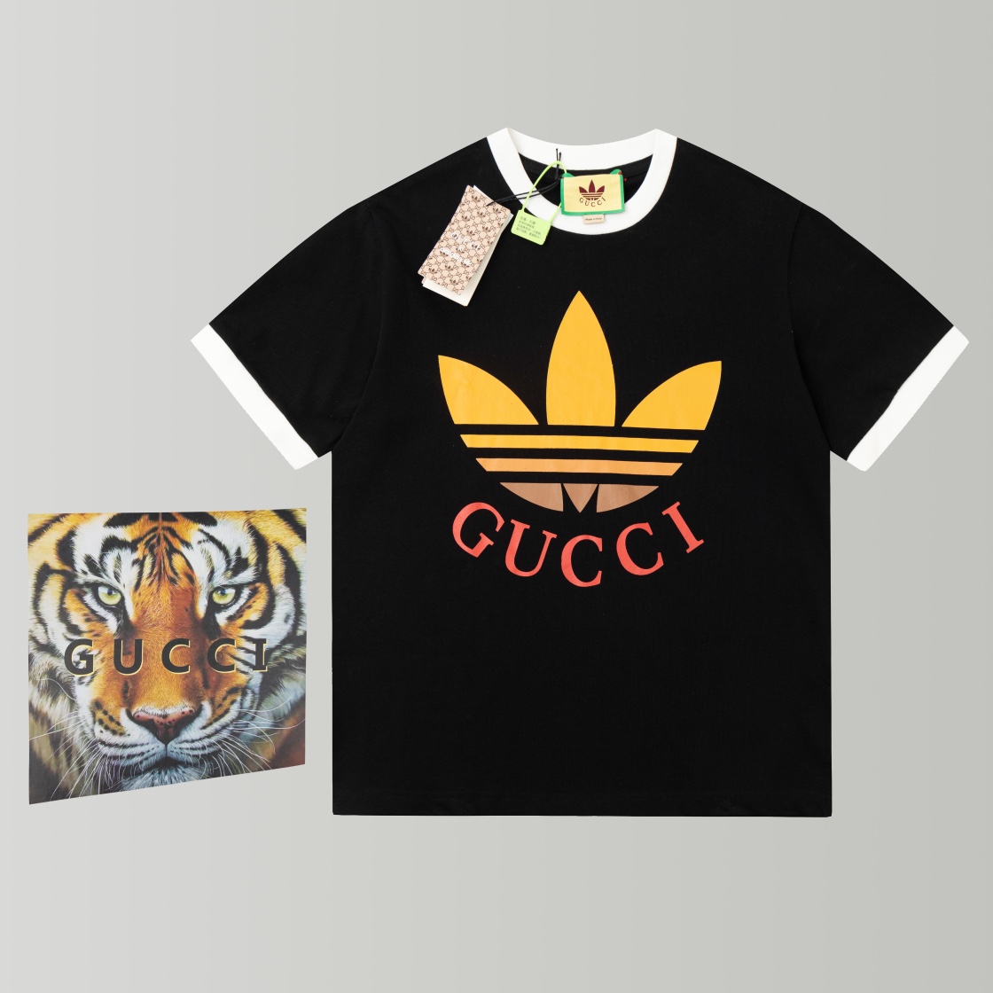Edición de regalo, número de modelo 107, tallas XS-S-M-L. Adidas×GUCCl[guiño] nueva temporada primavera/verano 2023, se…