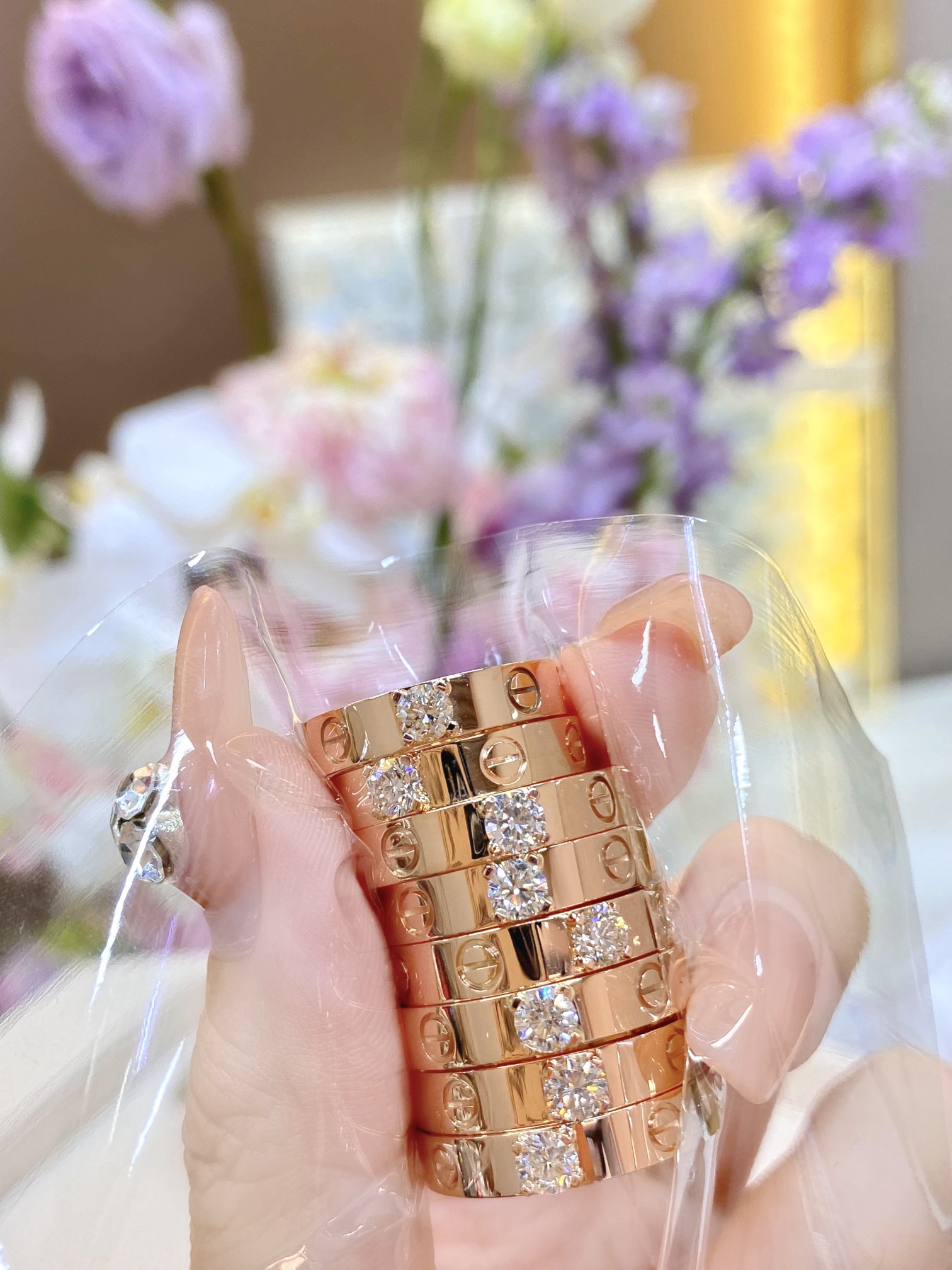 Original Single Version 】 (with complete packaging)Main stone 23 points - Jewelry 8