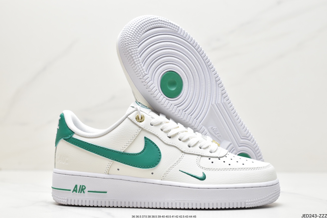 150 Air Force 1 '07 Low 米白绿小钩 DQ7582-101