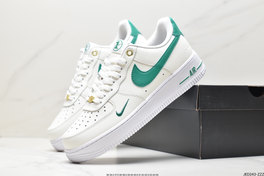 150 Air Force 1 '07 Low 米白绿小钩 DQ7582-101