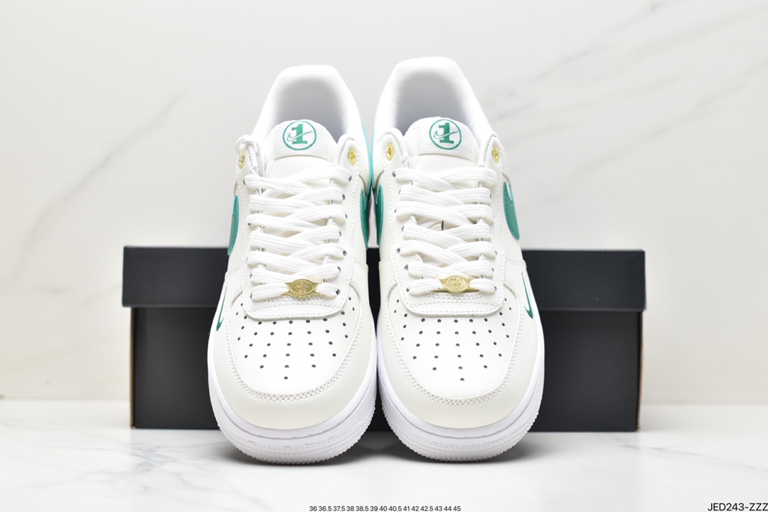 150 Air Force 1 '07 Low 米白绿小钩 DQ7582-101