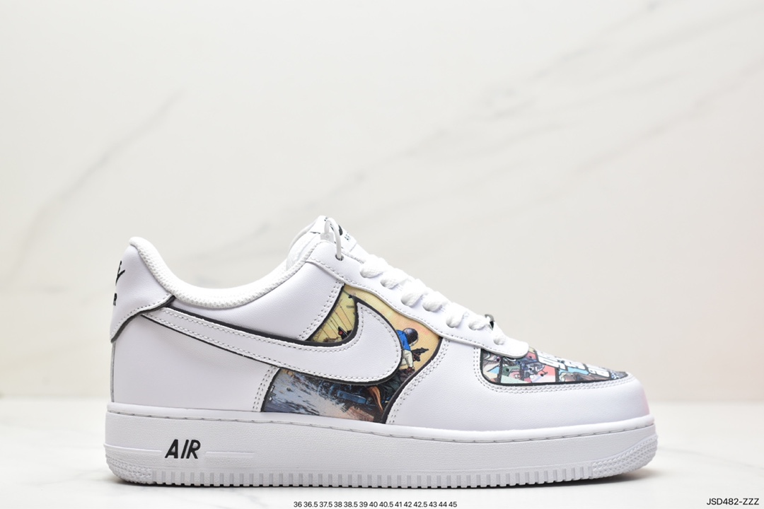 200 Nike Air Force 1 Low ’07 侠道飞车联名CW2288-302