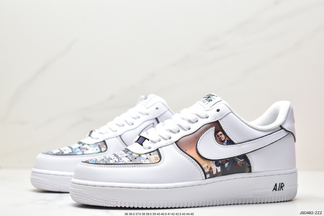 200 Nike Air Force 1 Low ’07 侠道飞车联名CW2288-302
