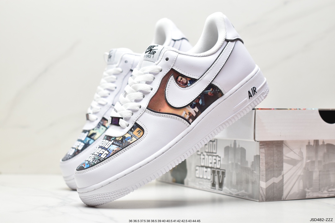 200 Nike Air Force 1 Low ’07 侠道飞车联名CW2288-302