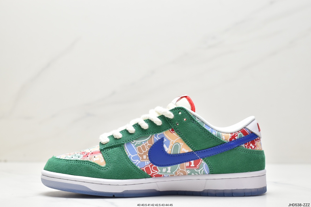 190 Nike Dunk Low “Foam Finger” 喝彩手套 DZ5184-300