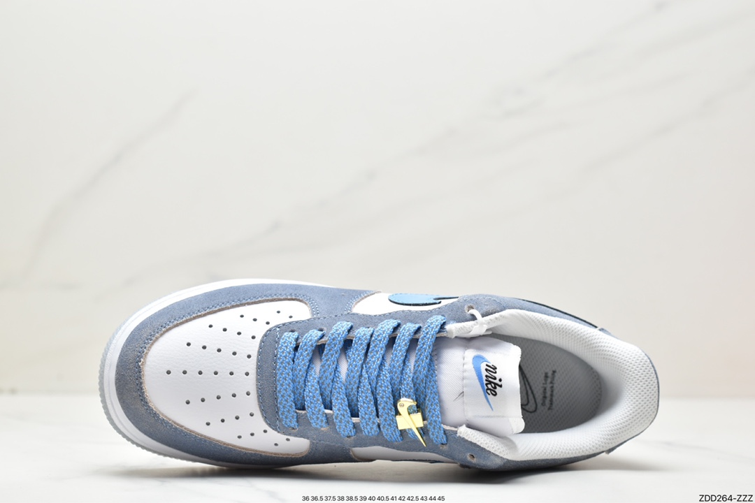 230 Air Force 1 Low 金扣白蓝水晶底 DA8302-202