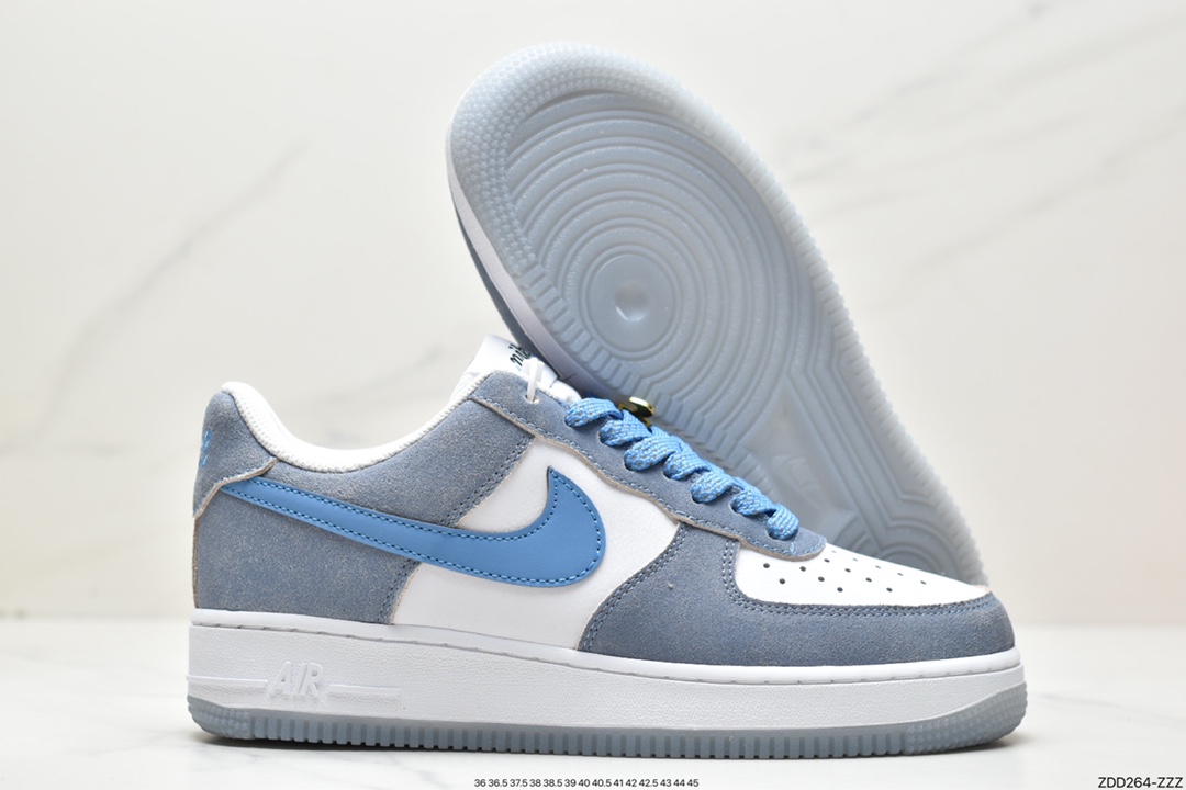 230 Air Force 1 Low 金扣白蓝水晶底 DA8302-202