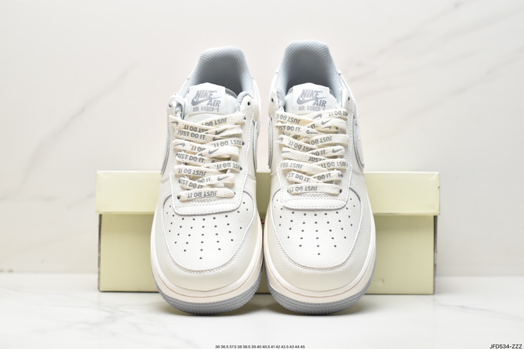 Air Force 1'07 Low White Gray Stussy Joint UN1815-802