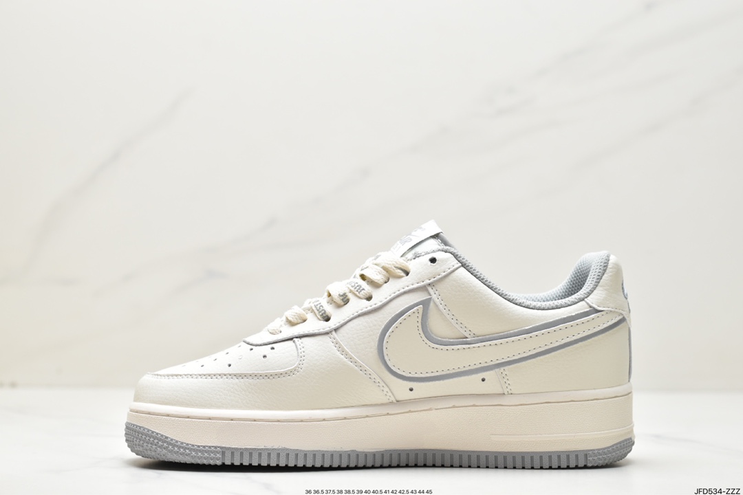 Air Force 1'07 Low White Gray Stussy Joint UN1815-802