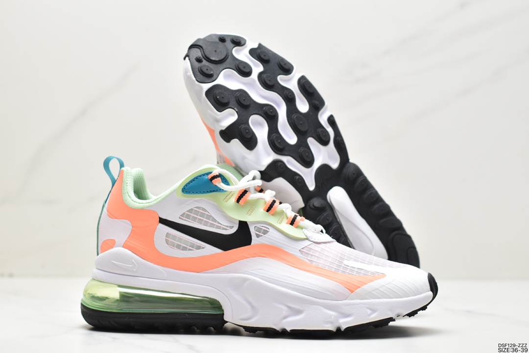 105 耐克Nike Wmns Air Max 270 React SE”Black/Worldwide”270瑞亚赛车AT6174-700