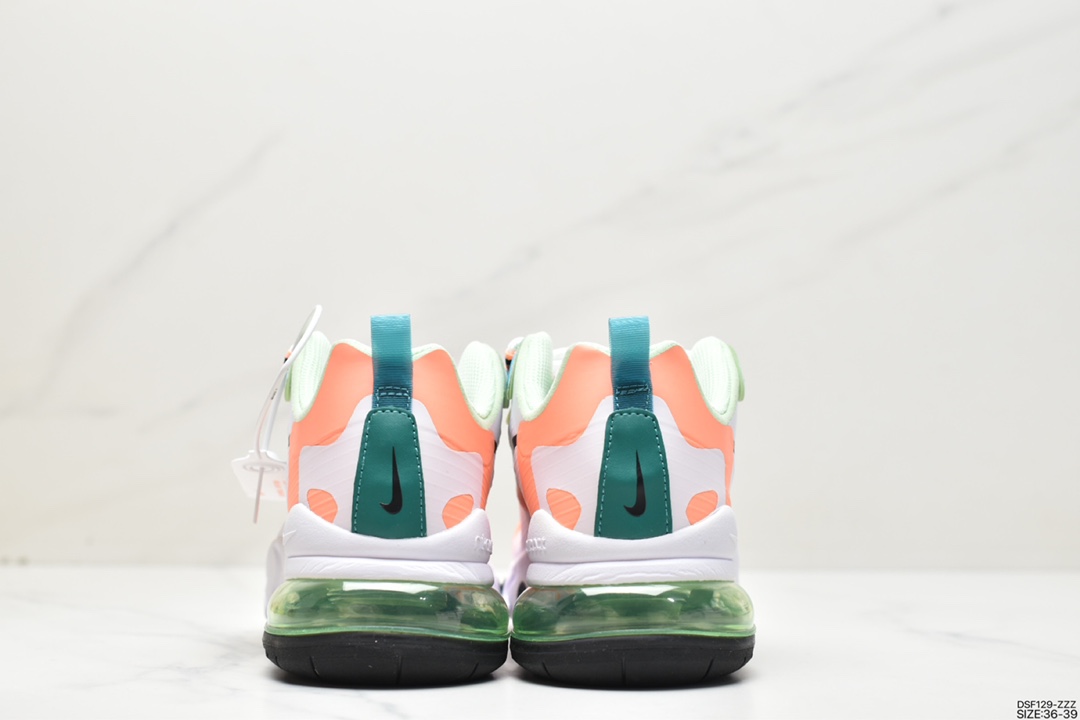 105 耐克Nike Wmns Air Max 270 React SE”Black/Worldwide”270瑞亚赛车AT6174-700