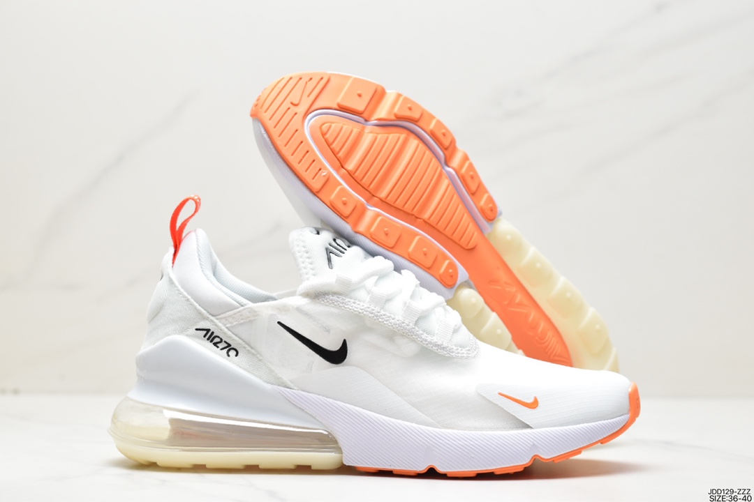 120 NIKE Wmns Air Max 270 ”White/Jade/transparent”慢跑鞋 AQ8050