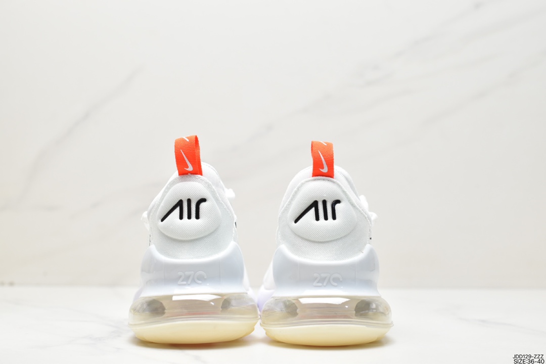 120 NIKE Wmns Air Max 270 ”White/Jade/transparent”慢跑鞋 AQ8050