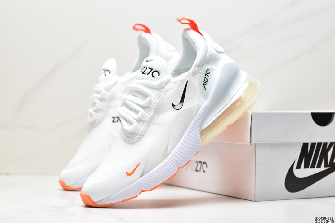 120 NIKE Wmns Air Max 270 ”White/Jade/transparent”慢跑鞋 AQ8050