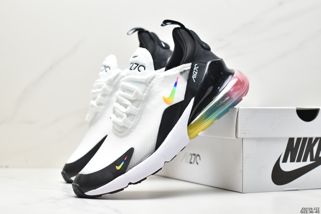 120 NIKE Wmns Air Max 270 ”White/Jade/transparent”系列慢跑鞋 AQ8050