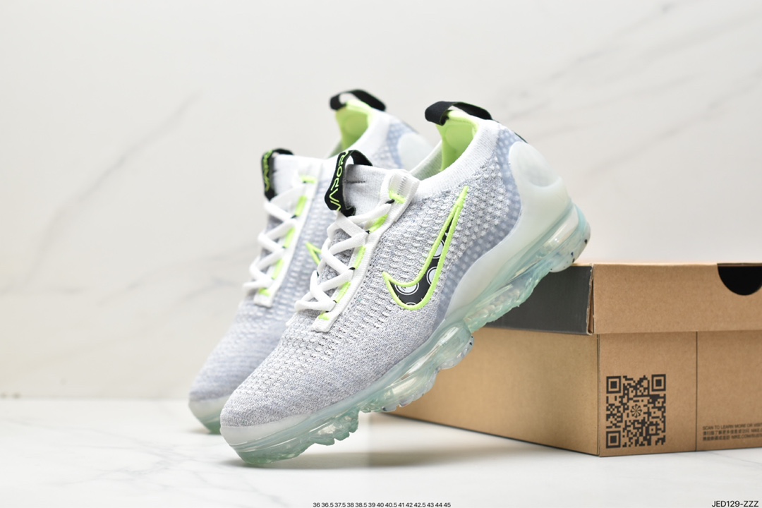 150 Air Vapormax 2021 Flyknit FK”Volt Grey Green Mulit-Color”VM2021飞织