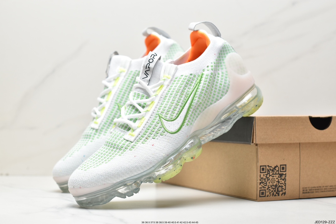 150 Air Vapormax 2021 Flyknit FK”Volt Grey Green Mulit-Color”VM2021飞织