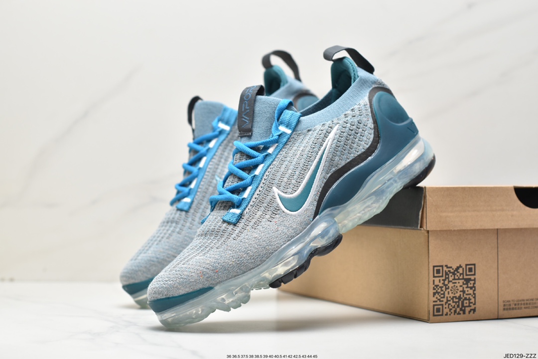 150 Air Vapormax 2021 Flyknit FK”Volt Grey Green Mulit-Color”VM2021飞织
