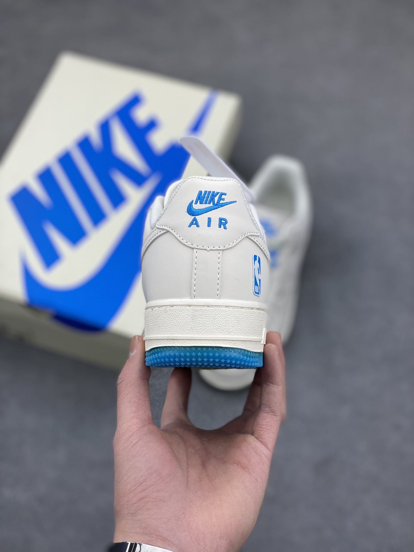 Nike Air Force 1'07 Low White Blue NBA All-Star Edition Casual Shoes 5 i1677012749 4432 3
