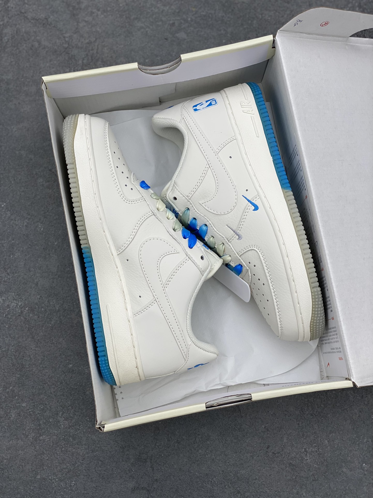 Nike Air Force 1'07 Low White Blue NBA All-Star Edition Casual Shoes 10 i1677012749 7609 8