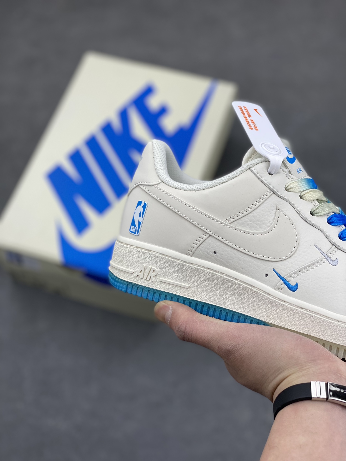 Nike Air Force 1'07 Low White Blue NBA All-Star Edition Casual Shoes 6 i1677012749 9274 4