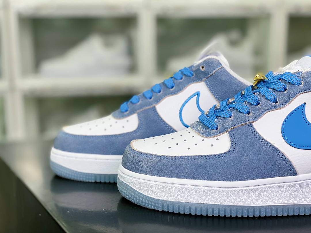 240 Air Force 1'07 LV8"First Use/SpaceBlue/White"空军一号板鞋“太空蓝白金扣”DA8302-202