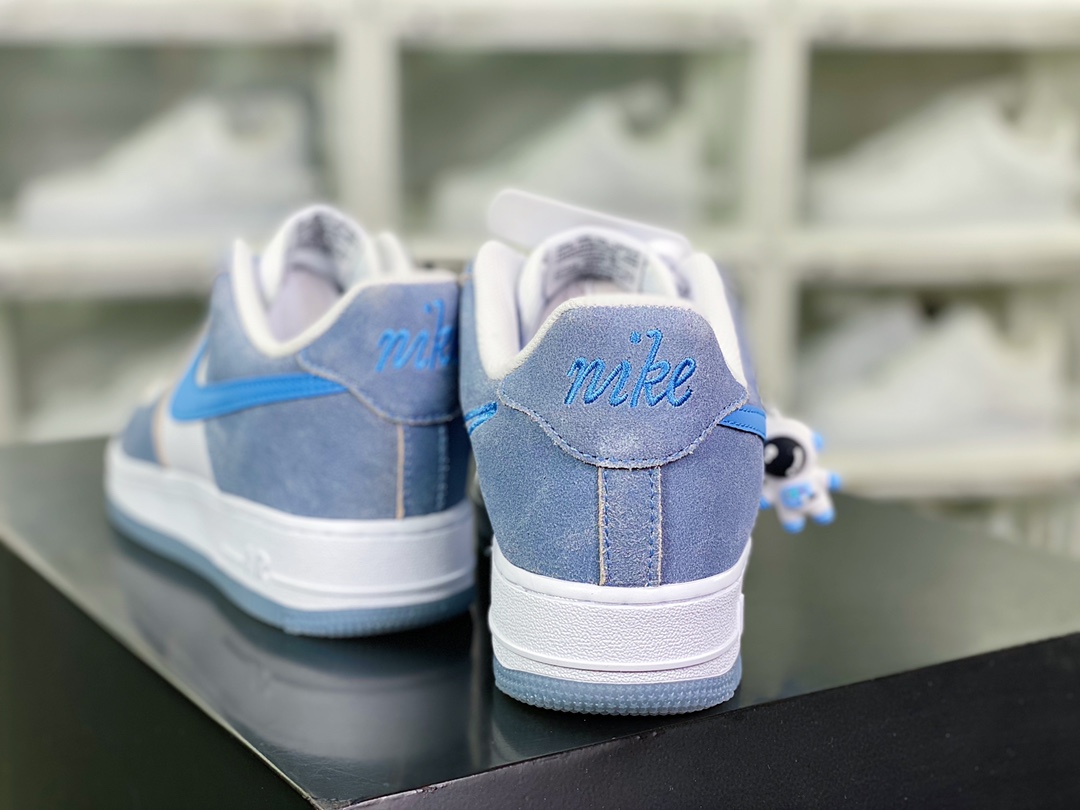 240 Air Force 1'07 LV8"First Use/SpaceBlue/White"空军一号板鞋“太空蓝白金扣”DA8302-202