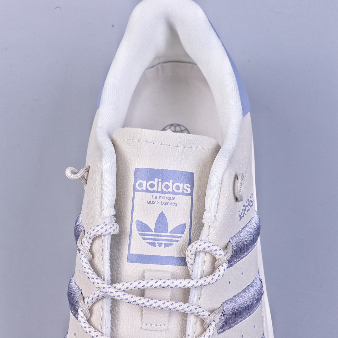 Adidas Superstar Ayoon W pure original improved lightweight version shell toe heightening low-top series HQ4284