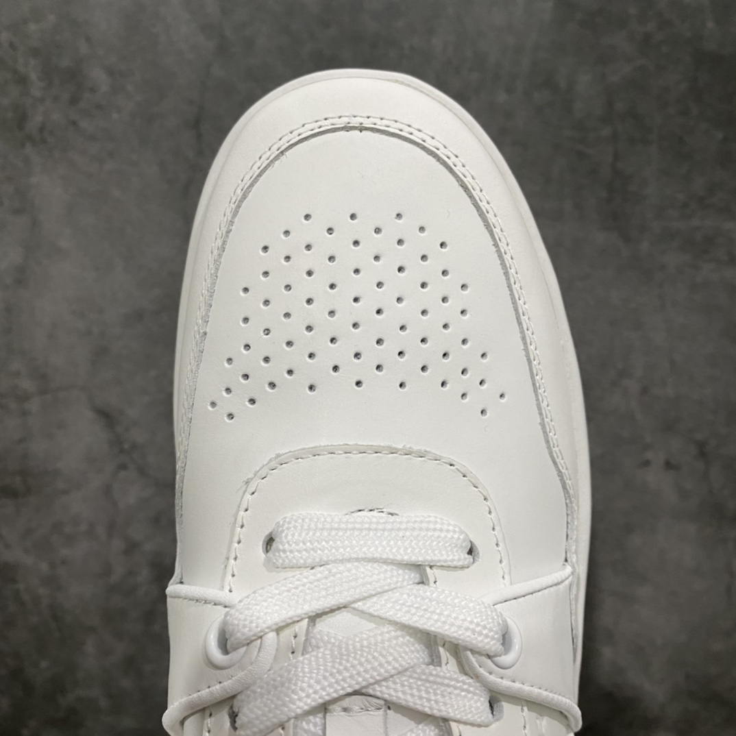 Guangdong purchasing version CELINE CT-04 cow leather low-top lace-up sneakers white shoes